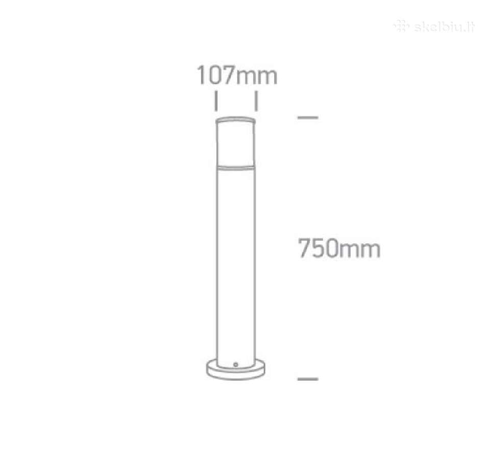 Pastatomas lauko šviestuvas - nuotraukos Nr. 3