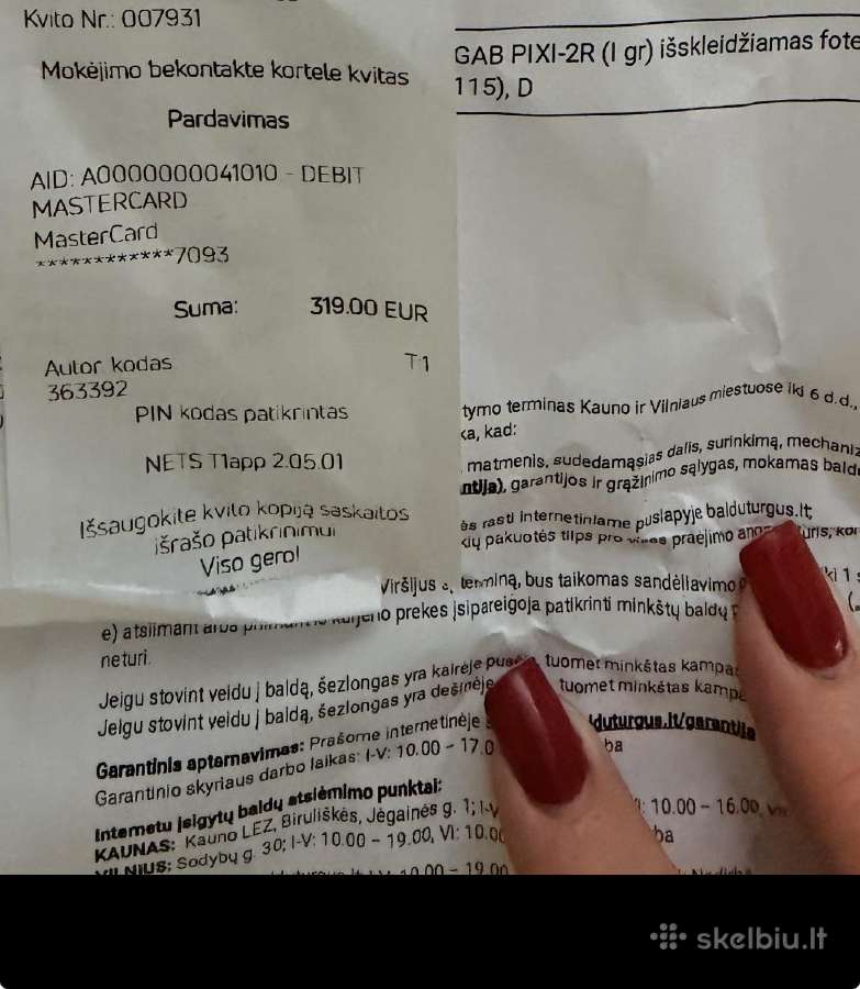 Parduodama nauja Sofa-lova - nuotraukos Nr. 3