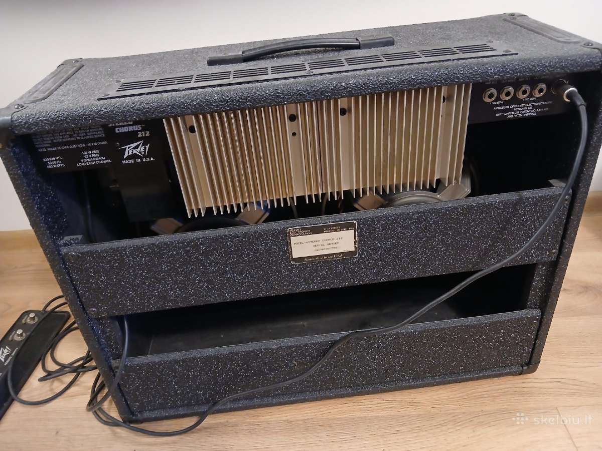 Peavey Stereo Chorus 212 made in Usa - nuotraukos Nr. 2