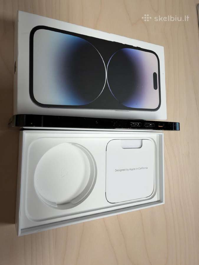 iPhone 14 Pro 256gb juodas - nuotraukos Nr. 4