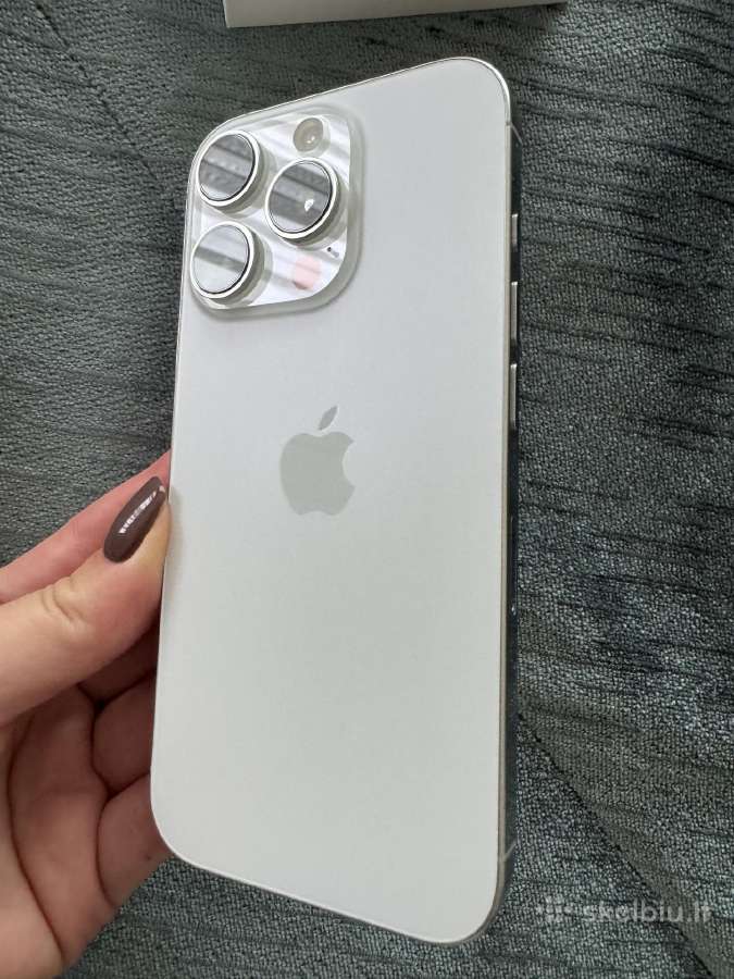 iPhone 16 Pro 128 GB white titanium - nuotraukos Nr. 2