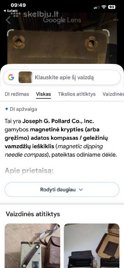 Magnetinis gręžinių ieškiklis - nuotraukos Nr. 5