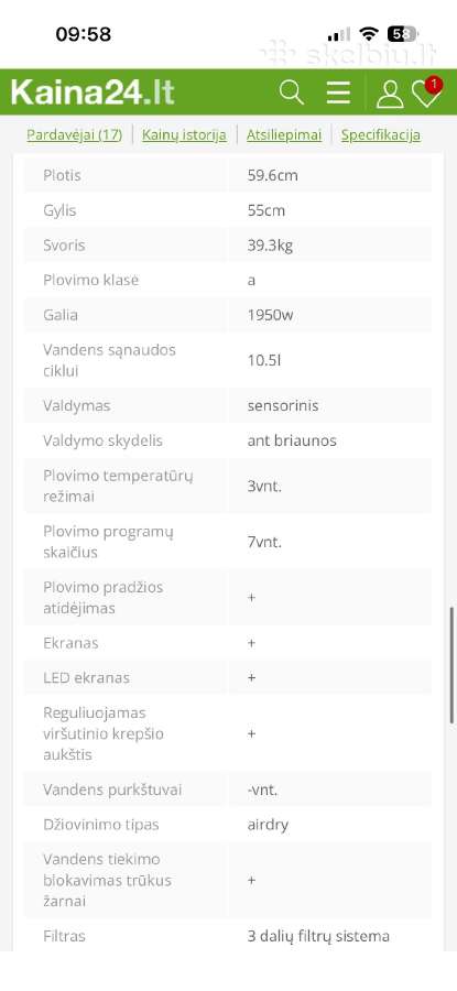 Aeg Fsb53927z įmontuojamą indaplovė - nuotraukos Nr. 11