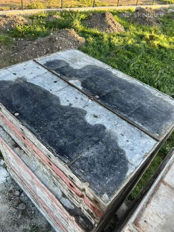 Klojiniai skydai betonavimui Paschal 69m² - nuotraukos Nr. 3