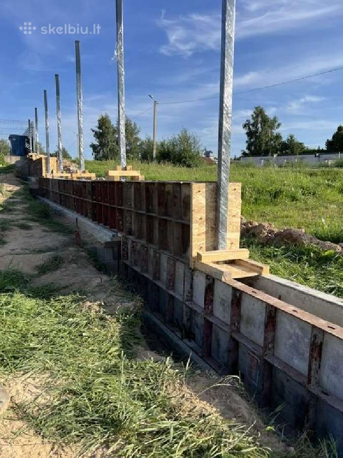 Klojiniai skydai betonavimui Paschal 69m² - nuotraukos Nr. 8
