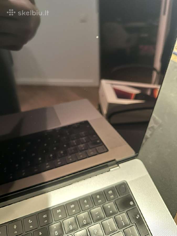 MacBook Pro 16 M1pro 32gb RAM, 1tb SSD - nuotraukos Nr. 4