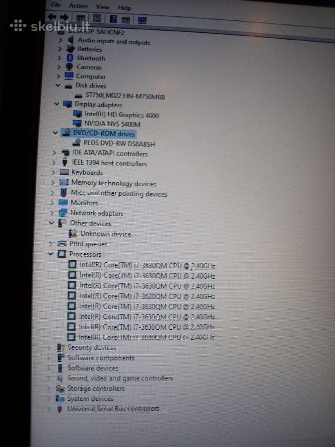 Thinkpad T530 - nuotraukos Nr. 3