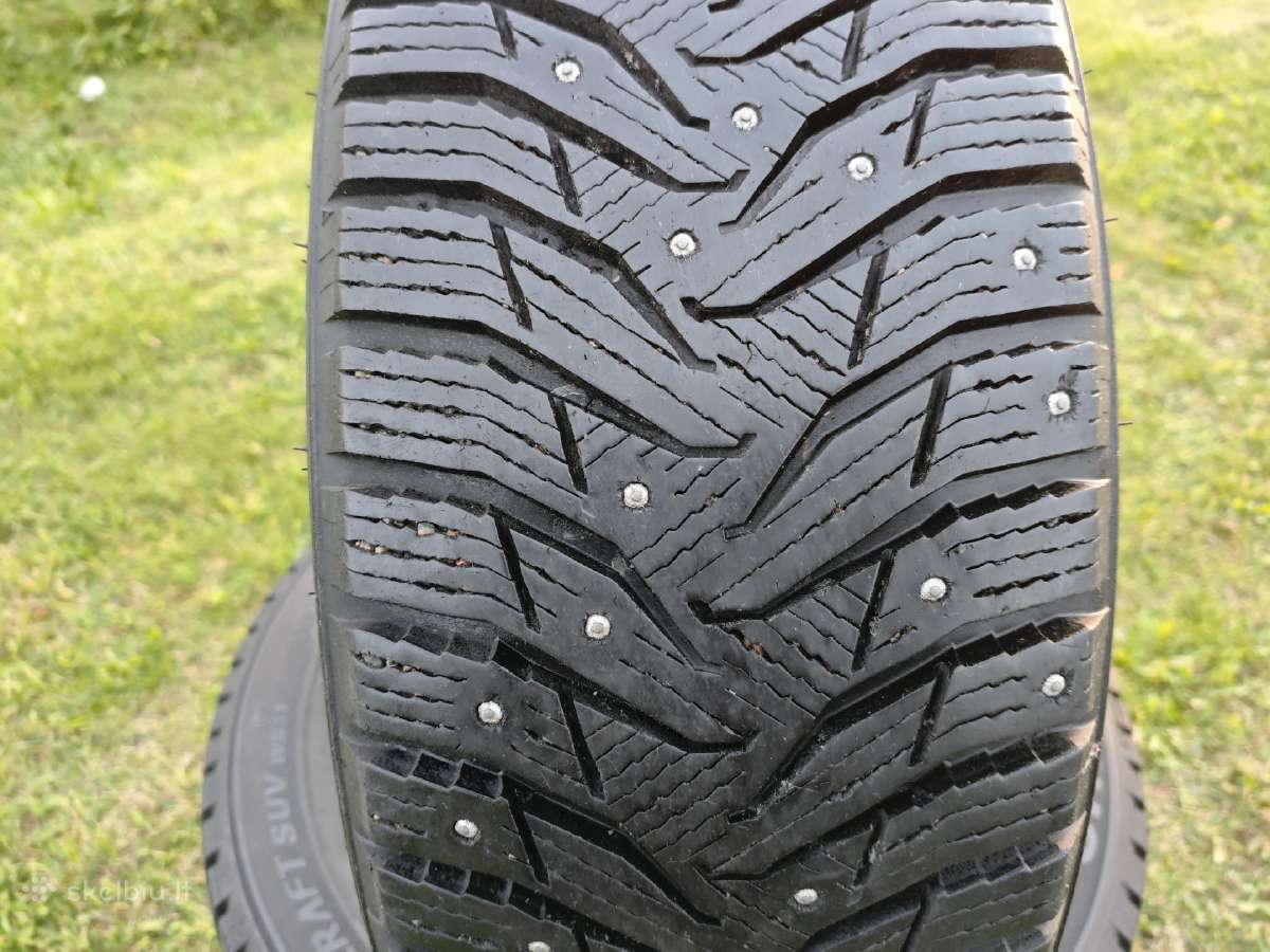 Kumho 225/60 R17 kaip naujos ~9mm iš Norvegijos - nuotraukos Nr. 2