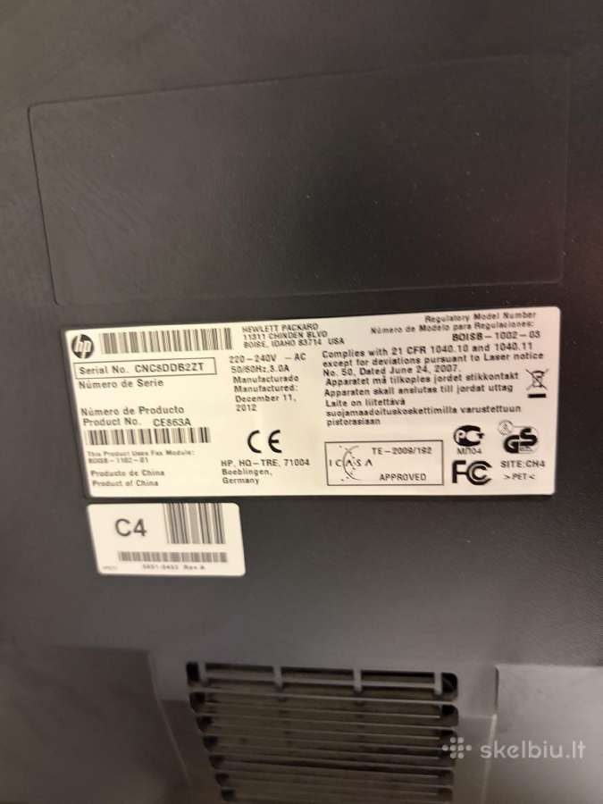 Hp Laserjet Pro 400 color Mfp M475dn (Ce863a) - nuotraukos Nr. 6