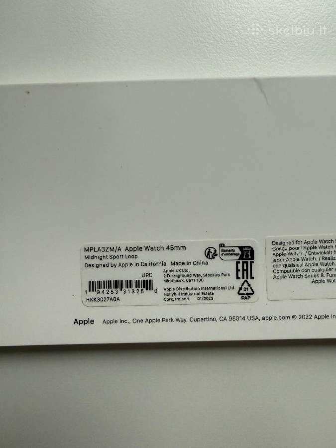 Apple Watch Series 8 45mm GPS - nuotraukos Nr. 10