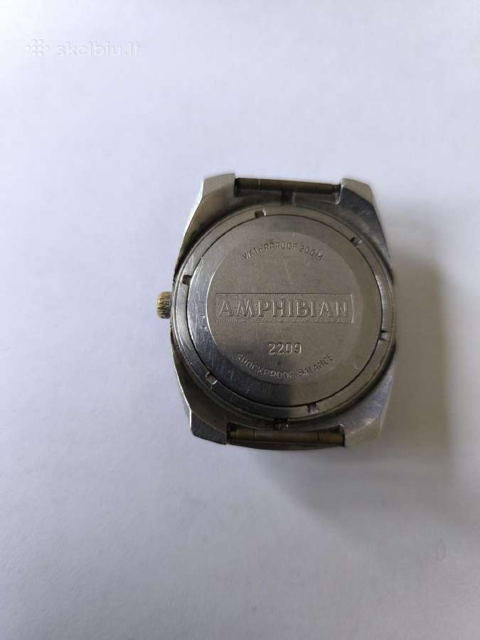 Antikvarinis laikrodis Vostok mechaninis - nuotraukos Nr. 2