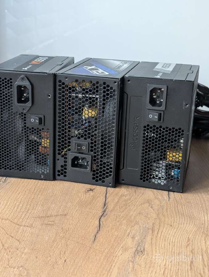 3 vienetai psu. Corsair Vs550, Zalman 600w, Vs5500 - nuotraukos Nr. 3