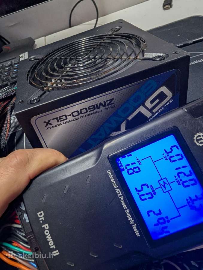 3 vienetai psu. Corsair Vs550, Zalman 600w, Vs5500 - nuotraukos Nr. 4