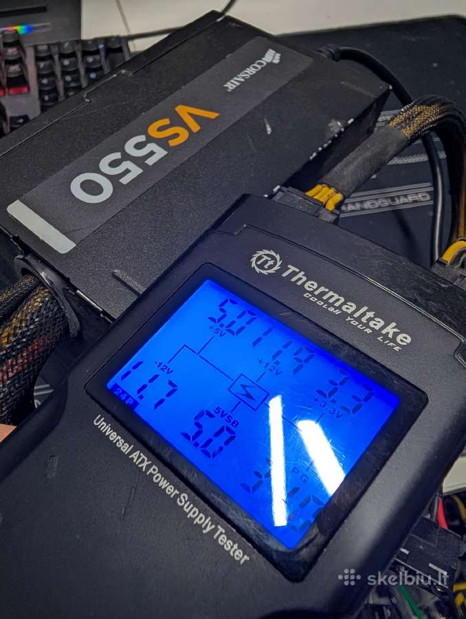 3 vienetai psu. Corsair Vs550, Zalman 600w, Vs5500 - nuotraukos Nr. 6