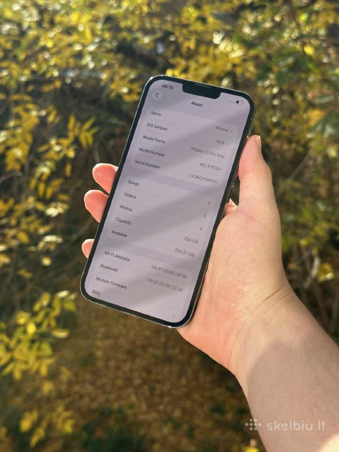 iPhone 13 Pro Max 86% - nuotraukos Nr. 2
