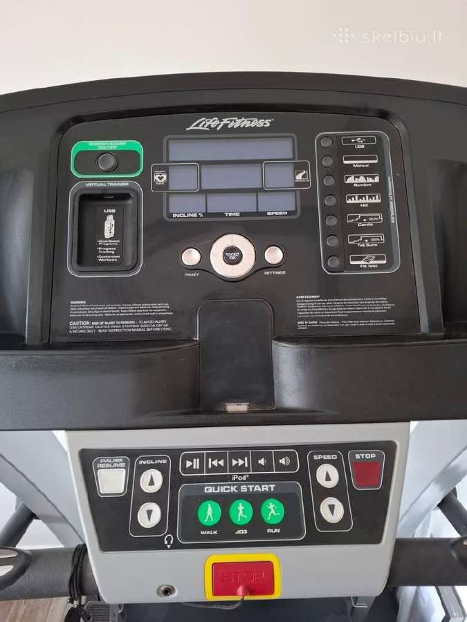 Bėgimo takelis Life Fitness F1 Smart - nuotraukos Nr. 3
