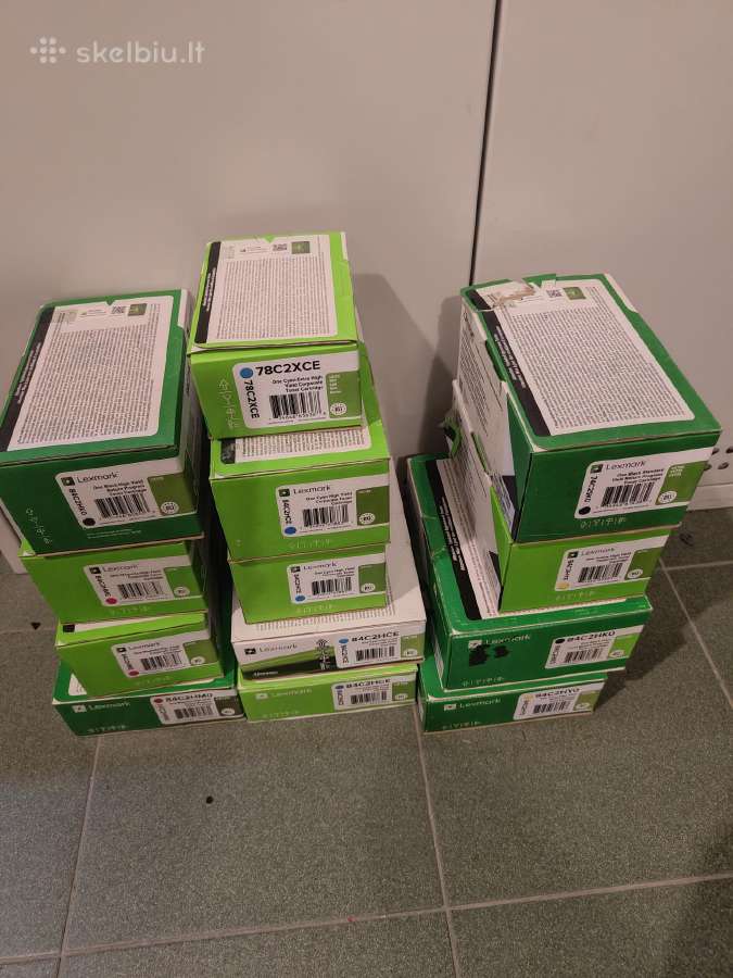 Originalūs Lexmark toneriai / kasetės - nuotraukos Nr. 3