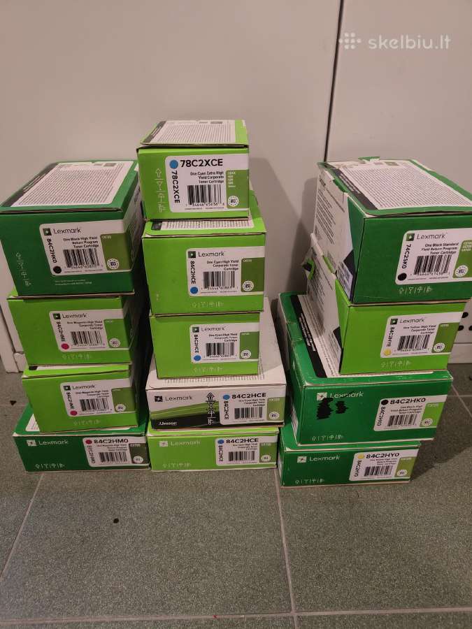 Originalūs Lexmark toneriai / kasetės - nuotraukos Nr. 4
