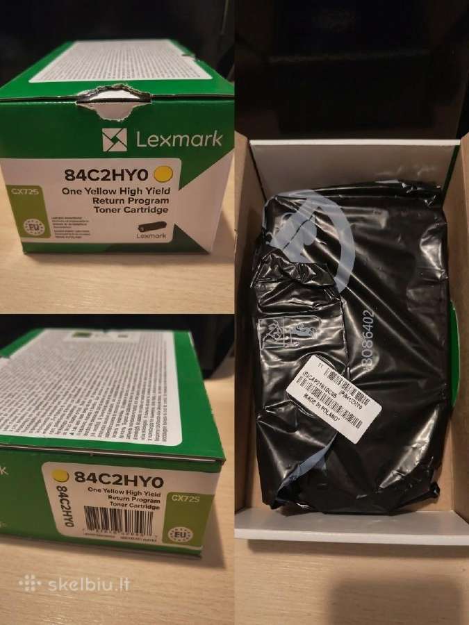 Originalūs Lexmark toneriai / kasetės - nuotraukos Nr. 7