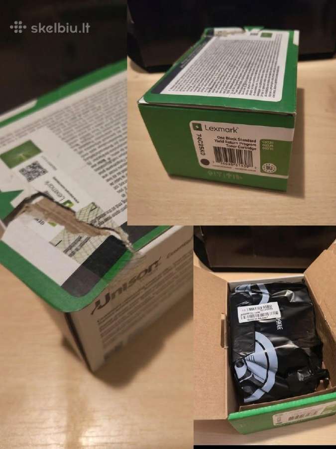 Originalūs Lexmark toneriai / kasetės - nuotraukos Nr. 8