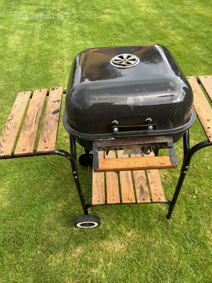 Parduodu grilį kepsninę ant ratukų - nuotraukos Nr. 2