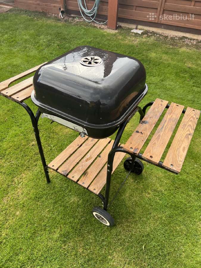 Parduodu grilį kepsninę ant ratukų - nuotraukos Nr. 3