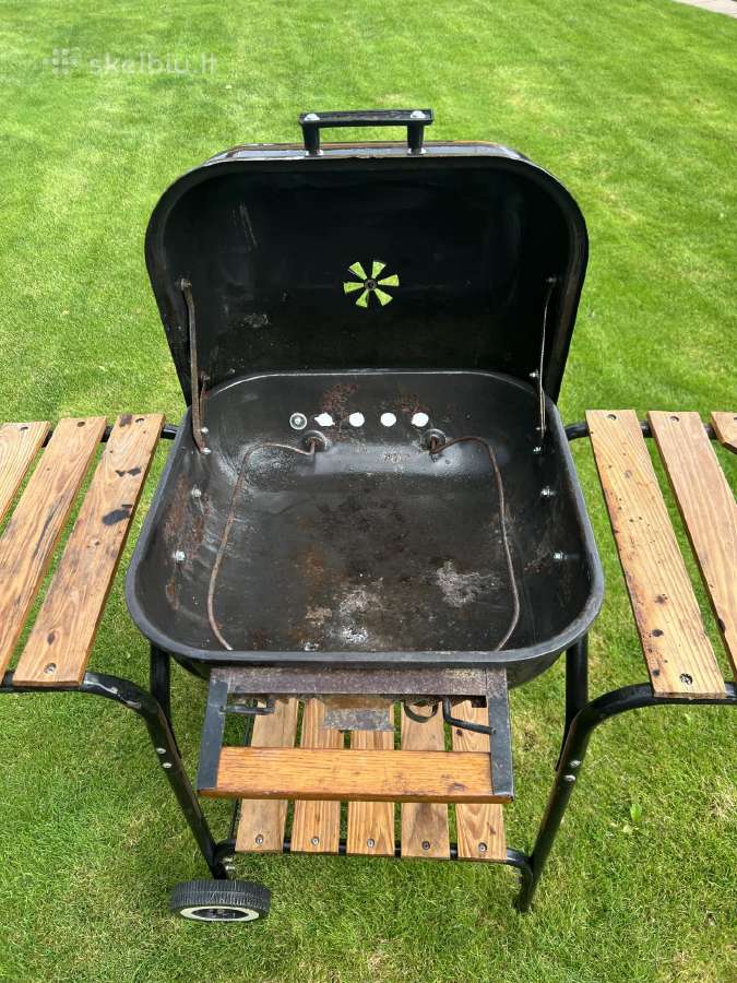 Parduodu grilį kepsninę ant ratukų - nuotraukos Nr. 4