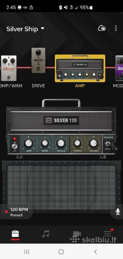 Positive Grid Spark 2 gitaros kūbas - nuotraukos Nr. 4