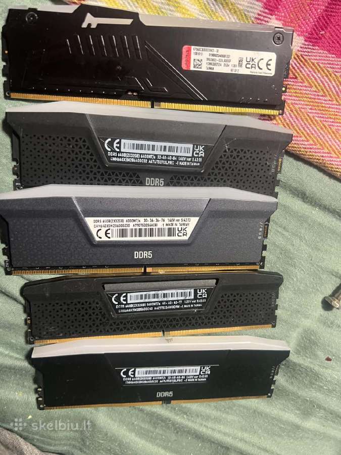 Ddr5 RAM ir SSD 2tb - nuotraukos Nr. 3