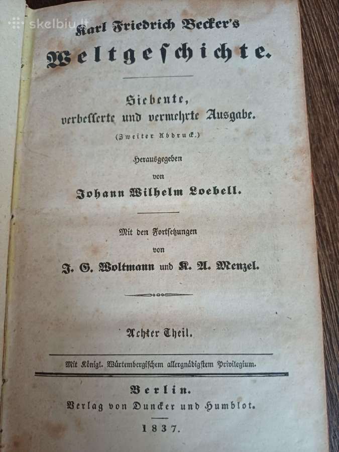 Parduodu knyga,1837m - nuotraukos Nr. 2
