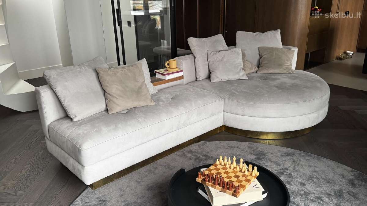 Išskirtinė 3 m „minotti“ stiliaus sofa - nuotraukos Nr. 2