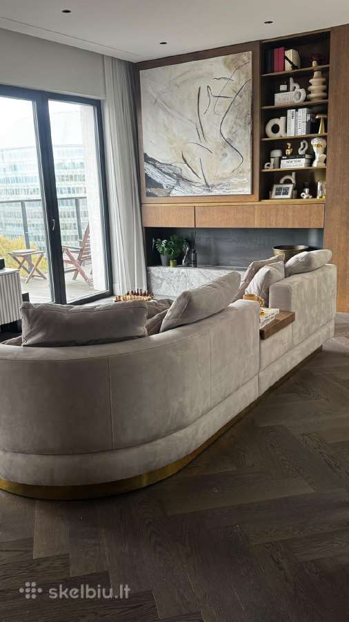 Išskirtinė 3 m „minotti“ stiliaus sofa - nuotraukos Nr. 3