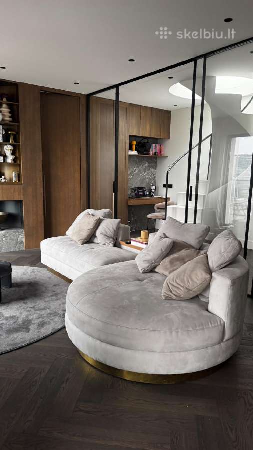 Išskirtinė 3 m „minotti“ stiliaus sofa - nuotraukos Nr. 5