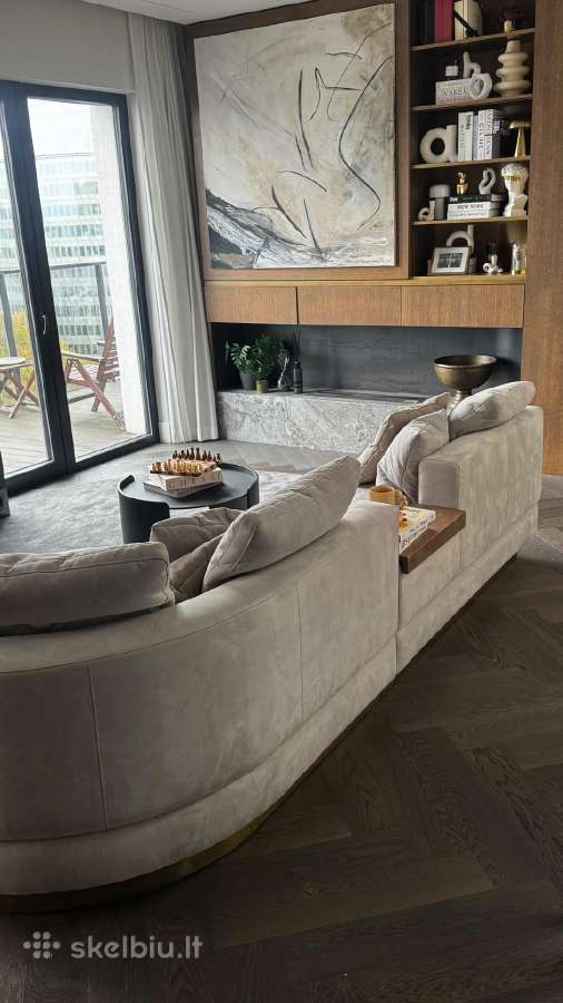Išskirtinė 3 m „minotti“ stiliaus sofa - nuotraukos Nr. 6
