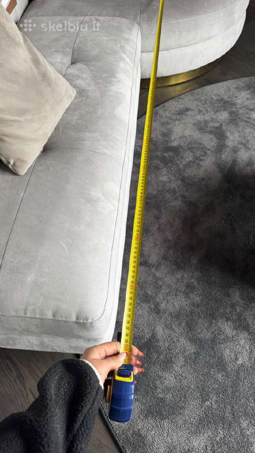 Išskirtinė 3 m „minotti“ stiliaus sofa - nuotraukos Nr. 9