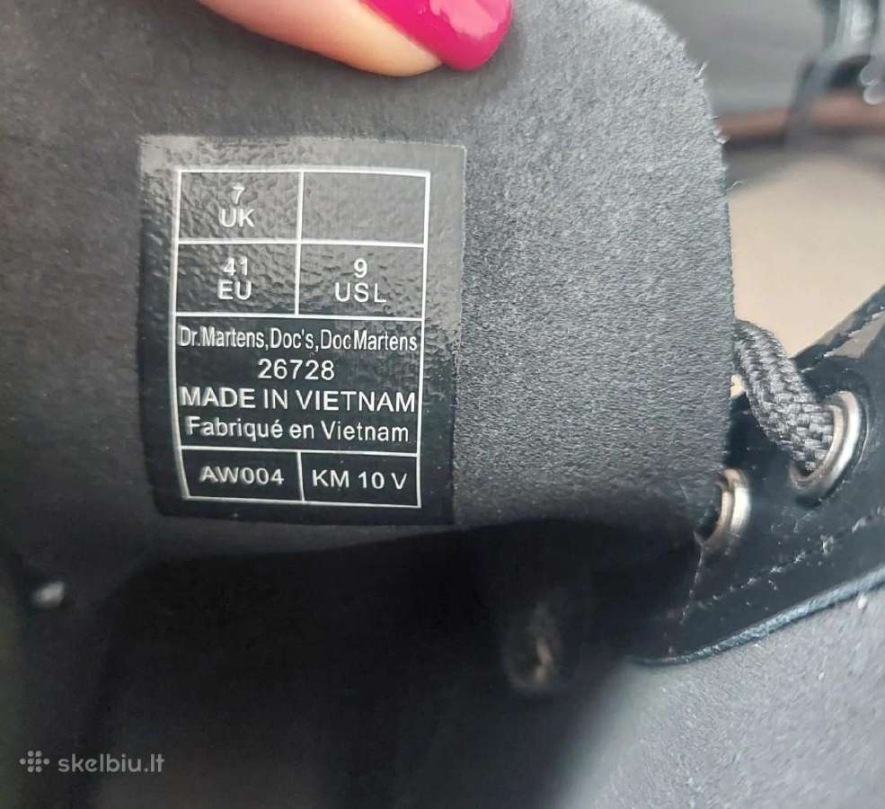 Dr Martens auliniai batai - nuotraukos Nr. 11