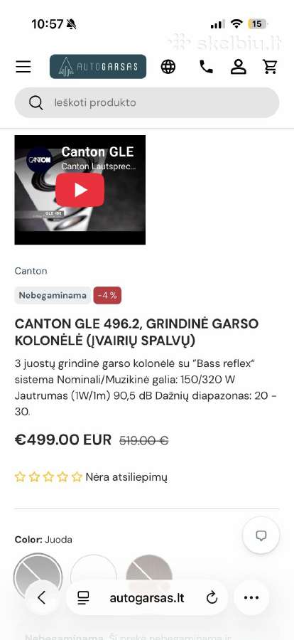Canton 496 - nuotraukos Nr. 3