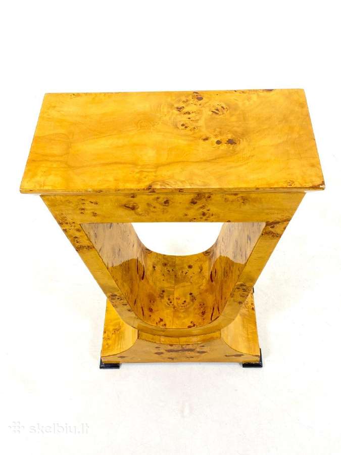 Art deco stiliaus riešutmedžio spintelė - nuotraukos Nr. 7