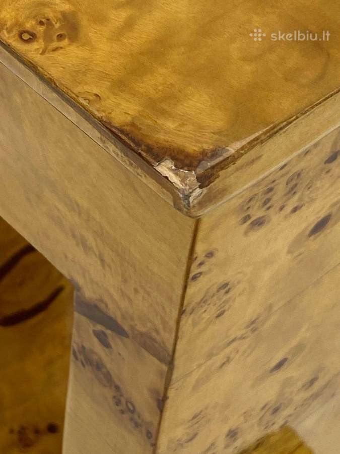 Art deco stiliaus riešutmedžio spintelė - nuotraukos Nr. 11