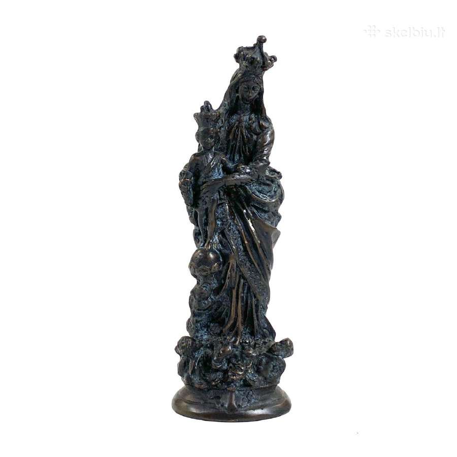 Bronzinė religinė statula - nuotraukos Nr. 3