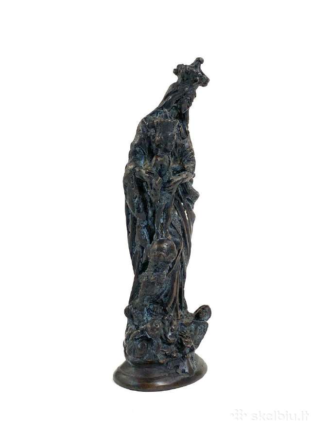 Bronzinė religinė statula - nuotraukos Nr. 5