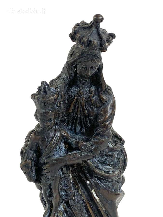 Bronzinė religinė statula - nuotraukos Nr. 7