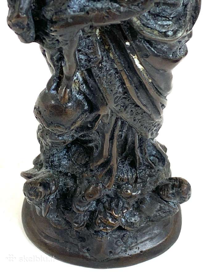 Bronzinė religinė statula - nuotraukos Nr. 8
