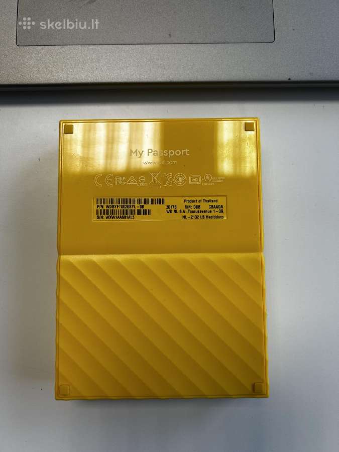 Išorinis diskas Wd 2tb HDD ir Samsung SSD 2tb T5 - nuotraukos Nr. 4