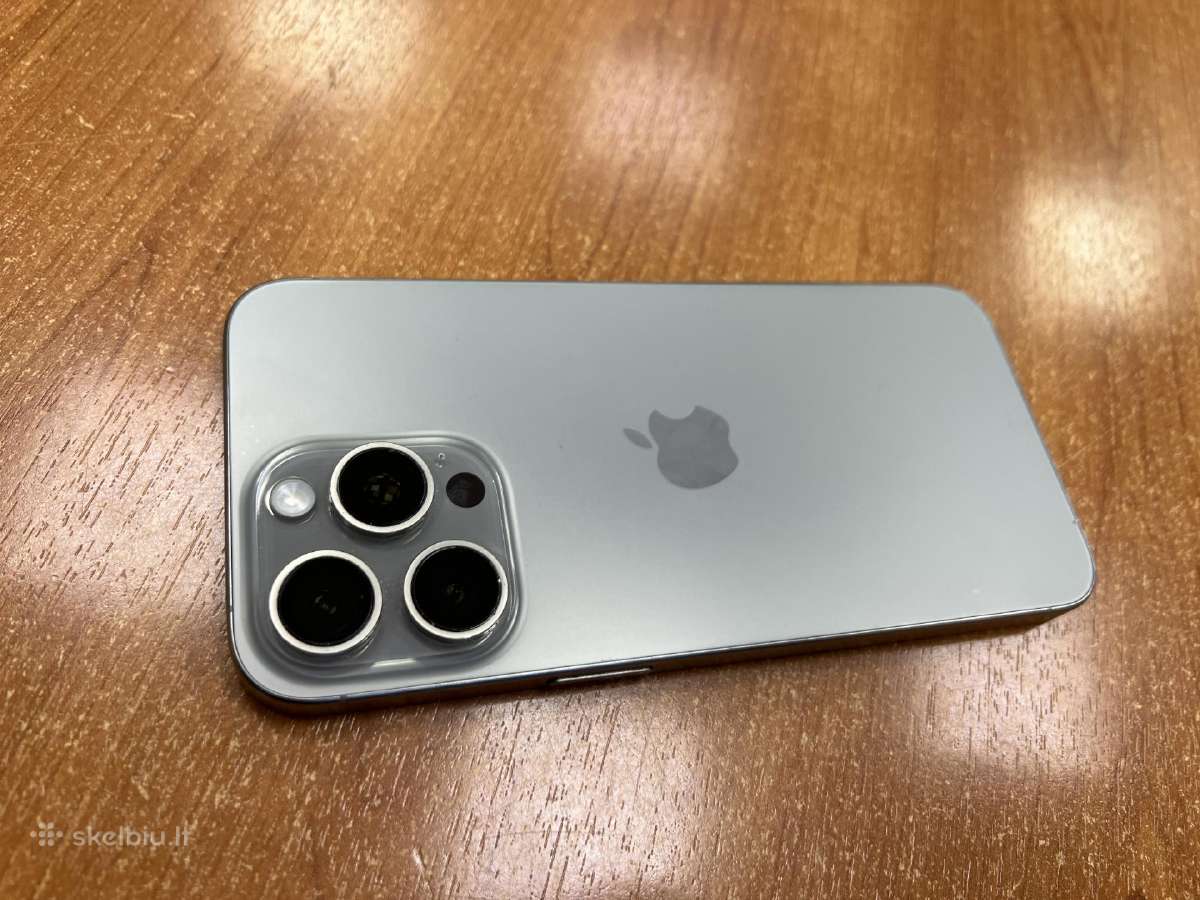 Apple iPhone 15 Pro Max 256 GB (Naudotas) - nuotraukos Nr. 12