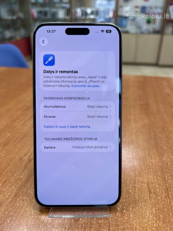 Apple iPhone 15 Pro Max 256 GB (Naudotas) - nuotraukos Nr. 2