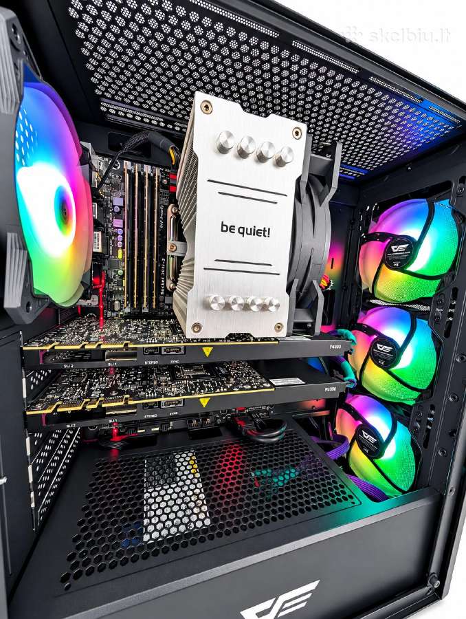 Xeon E5-1630 v4 /64gb RAM/ 2x Quadro P4000 2x8gb - nuotraukos Nr. 5