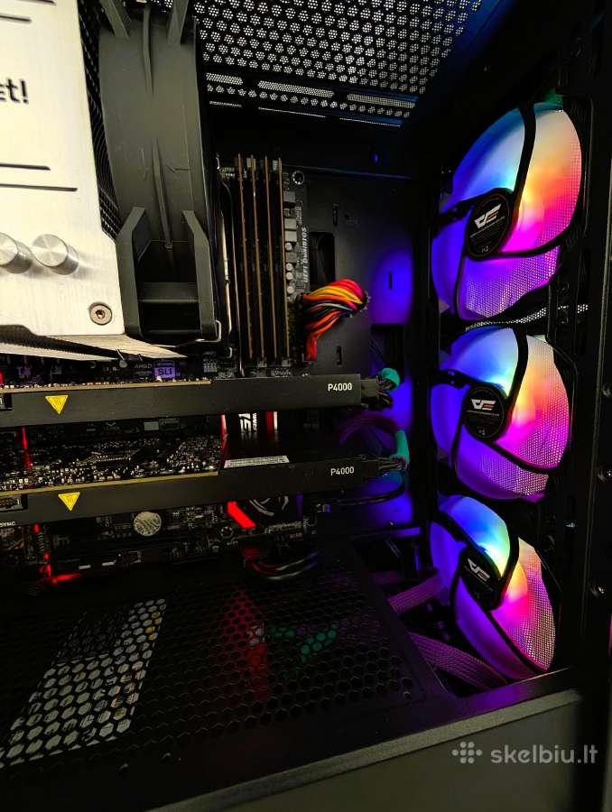 Xeon E5-1630 v4 /64gb RAM/ 2x Quadro P4000 2x8gb - nuotraukos Nr. 7