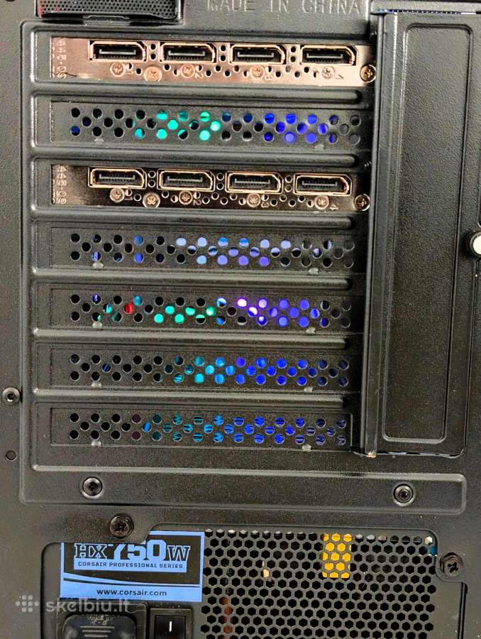 Xeon E5-1630 v4 /64gb RAM/ 2x Quadro P4000 2x8gb - nuotraukos Nr. 11