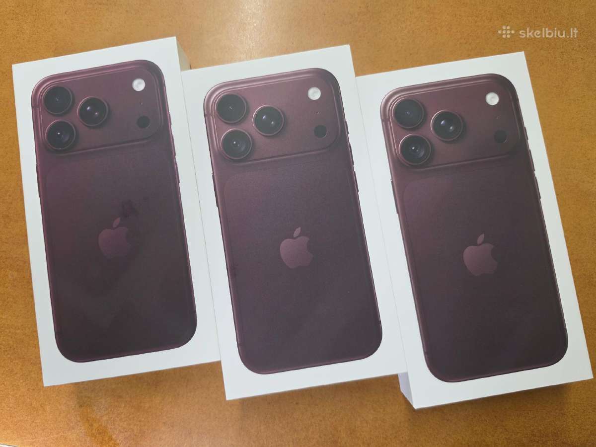 iPhone 18 Pro 256gb Burgundy - nuotraukos Nr. 2